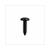 TAPPING SCREW 5.5x19mm  BLACK 10pc