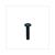MACHINE SCREW M5x20 CROSS BLACK 10pcs
