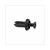 TIKNAGEL KUNSTSTOF ZWART 5.0mm 10stuks