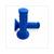 HANDVATTEN PROGRIP 729 ENDURO BLAUW