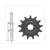 VOORTANDWIEL SUZ DR BIG 50/MINI CROSSS 11t(415)IGM