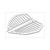 JEU GRILLE SET APRILIA SR'97 ALU 