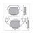 REMBLOKSET IGM (PEUGEOT BUXY/PGO/SUZUKI) ECE R-90