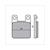 PLAQ. DE FREIN IGM (PEU ZENITH/SPEEDF) AJP ECE R-9