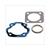 PAKKINGSET TOP YAMAHA FS1/DX 70cc BAC
