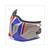 KINNTEIL STREETFIGHTER TWIN WEISS/BLAU/ROT Klick