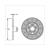 REMSCHIJF ITA FORM./DRAG. 50/125 VOOR 175x38x4 IGM