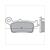BREMSBELAG RMS (KYMCO KB/K12/DINK) CE