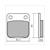 BREMSBELAG RMS (DAELIM TAPO/HONDA MB) CE