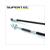 KABEL ACHTERREM CHINA ELEGANCE 12'' SUPERTEC