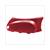 ZIJKAP DJJD CASHMERE RECHTS RED VELVET