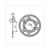 REAR SPROCKET RIEJU RR/SPIKE 80.2mm 6holes 48t IGM