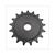 FRONT SPROCKET ZUNDAPP 4 GEARS 17t IGM