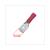 STECKER FLACH MANN 6.3x0.8mm ROT(100)