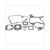 PAKKINGSET COMPLEET HONDA NSR/MBX50
