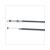 KABEL VOORREM SUZUKI TSX +15cm ZWART SUPERTEC