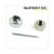 ACHTERAS-MOER KIT PIAGGIO 2T/4T 16x1.25