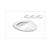 AIR FLOW KIT 4pcs OVAL  BLANC