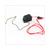 NEON DRAAD 50cm ROOD
