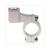 RETROV.SUPPORT UNI CHROOM CNC M10 GAUCHE