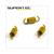 RESSORT EMBRAYAGE GY6 CHINA 4T JAUNE RACE 3pcs