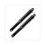 PAIRE AMORT UNI 10mm IMCA 320mm NOIR/CHROM