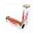 POIGNEES TRIBE CHROME ROUGE