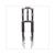 GABEL TOMOS A35 CHROM EBR