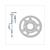 ACHTERTANDWIEL YAMAHA TZR (420) 54.1mm 4g 54t IGM
