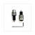HANDLEBAR END SET TRIPLE:TITANIUM/GREY/BLACK