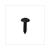 TAPPING SCREW 5.0.x12 ALU BLACK 10pcs TUNING 
