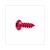 TAPPING SCREW 5.0x12 ALU RED 10pcs