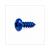 TAPPING SCREW 5.0x12 ALU BLUE 10pc