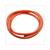 CABLE DE BOUGIE ROUGE/ORANGE 7mm  1mtr ELEC