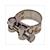 FIXAT.COUDE ECHAPP. 36-39mm (20mm) M8 INOX