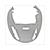 SIDE PANEL PIA ZIP SP LEFT/RIGHT METALLIC SILVER