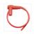 BOUGIE DOP + KABEL 7mm 2T ROOD/ORANJE ELEC