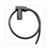 BOUGIE DOP RUBBER 90gr + KABEL 7mm 2T ZWART ELEC