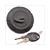 TANKDOP YAMAHA DT50M nt ZWART + SLOT