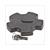 TANKDOP ZUNDAPP/KREIDLER/HONDA ZWART STP + SLOT