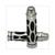 POIGNEES SPECIAL OVAL 22/24 ALUMINIUM