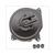 WATERPOMP MINARELLI HORZ MAT ZWART COMPLEET SP