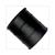 UITLAATRUBBER UNI 30mm ZWART