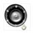 HORN 12V UNI ALTERNATING CURRENT BLACK