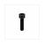HEXAGON SCREW M 6x20 ZINK  10pc BLACK