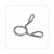 BENZINESLANGKLEM MICKEY CLIP ENKEL  7.1mm (10)
