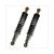 STOßDÄMPFERSATZ HONDA 310mm CHROM/SCHWARZ 