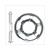 ACHTERTANDWIEL MBK 94mm D12 10gats 54tands 