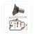 CARBARETEUR KIT D'REPARAT.CHINA 4T GY6 18.5mm
