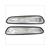 BENZINETANK-COVER SET PEUGEOT 103 SP/MVL CHROOM